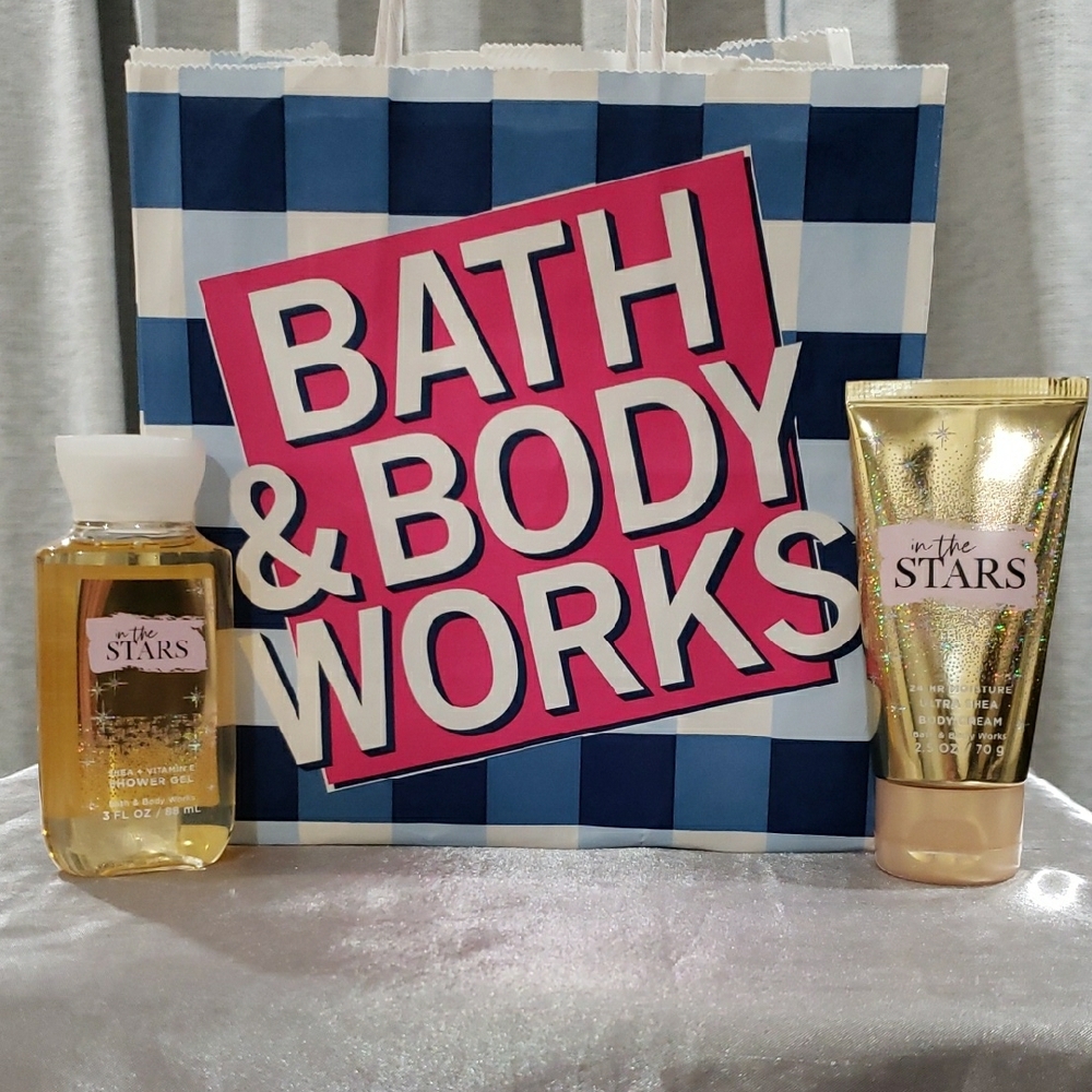 Bath & Body Works In The Stars Gold Body Lotion